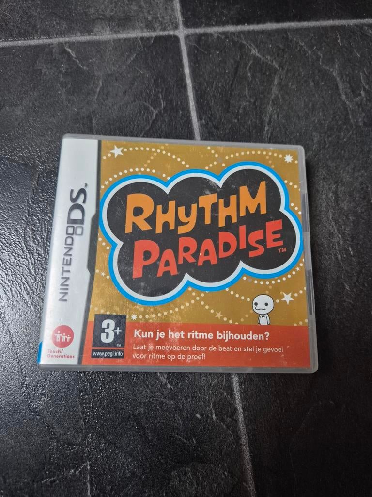 Nintendo DS spel rhythm paradise, 1 speler, Ophalen of Verzenden, Vanaf 3 jaar
