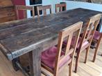antieke tafel en stoelen, Antiek en Kunst, Antiek | Meubels | Tafels, Ophalen