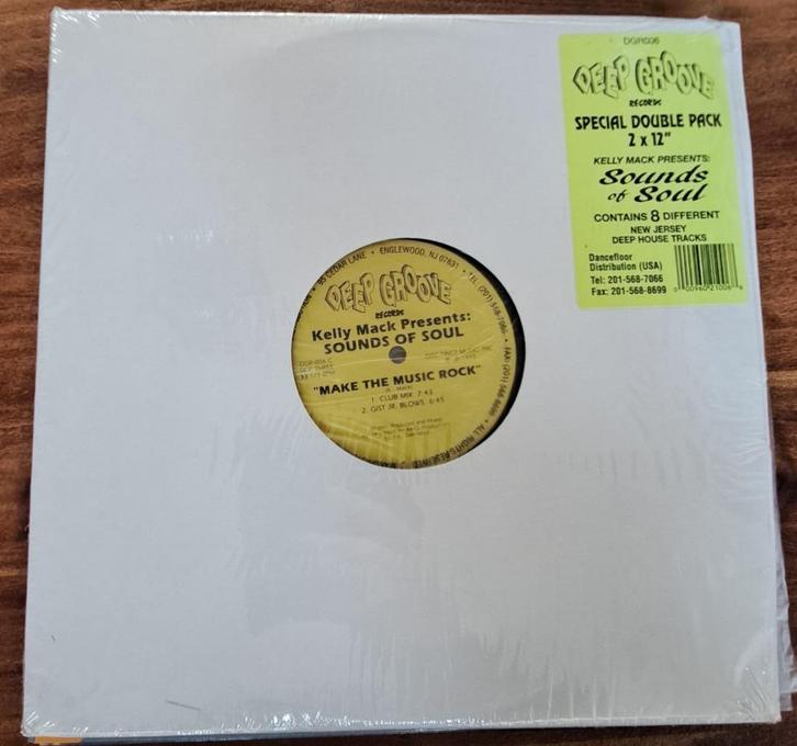 Vinyl maxi single Kelly Mack Pres. Sounds Of Soul – Be Free, Cd's en Dvd's, Vinyl | Dance en House, Zo goed als nieuw, Disco, 12 inch