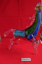 KRISTAL KLEURIG PAARD * Nieuwstaat *, Antiek en Kunst, Ophalen of Verzenden