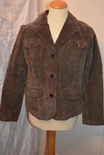 Authentic, donker bruin leren jasje, mt 42/44, Bruin, Maat 42/44 (L), Ophalen of Verzenden, Zo goed als nieuw