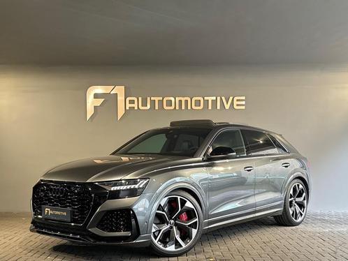 Audi Q8 4.0 TFSI RS Q8 quattro Pano|Keramisch|HuD|B&O|360Cam, Auto's, Audi, Bedrijf, Te koop, Q8, 360° camera, 4x4, ABS, Achteruitrijcamera