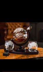 Whiskey Globe Set - Decanteerkaraf met Glazen, Ophalen of Verzenden, Nieuw, Overige typen