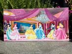 6 Disney - prinsessen in sprookjespaleis op canvas doek, Ophalen, Wanddecoratie