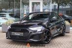 Audi A3 Limousine 30 S-Line TFSI 110pk I Black Optic | Adapt, 65 €/maand, Gebruikt, Met garantie (alle), Leder en Stof