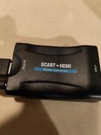 SCART naar HDMI Converter, Ophalen of Verzenden, Gebruikt