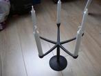 te koop kaarsenstandaard, Huis en Inrichting, Woonaccessoires | Kandelaars en Kaarsen, 25 tot 50 cm, Zwart, Ophalen of Verzenden