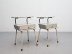 Set vintage nachtkastjes | Wim Rietveld voor Auping, Ophalen, Minder dan 45 cm, ., 55 tot 70 cm