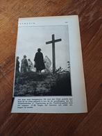 Knipsel  kruis Graalmoederhuis Vogelenzang 1931, Ophalen of Verzenden, 1920 tot 1940, Knipsel(s)