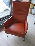 Montis Charly fauteuil van leer., Minder dan 75 cm, Leer, Ophalen of Verzenden, Zo goed als nieuw