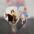 Lucky en spirit paard barbie prinses adventure paard 25 p/s, Ophalen of Verzenden, Zo goed als nieuw, Barbie