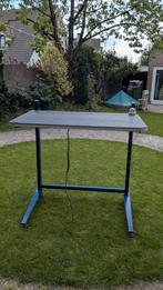 Electrische heftafel, hondentrimtafel, sta zit bureau., Ophalen, Gebruikt