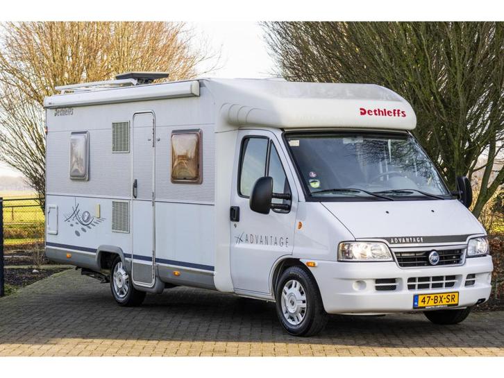 Dethleffs Advantage 6561 Nette staat, Caravans en Kamperen, Campers, Bedrijf, tot en met 3, Half-integraal, Dethleffs, Fiat, Diesel