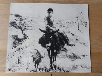 Jan Groenestein 1958 Jongen met ezel beschikbaar voor biedingen