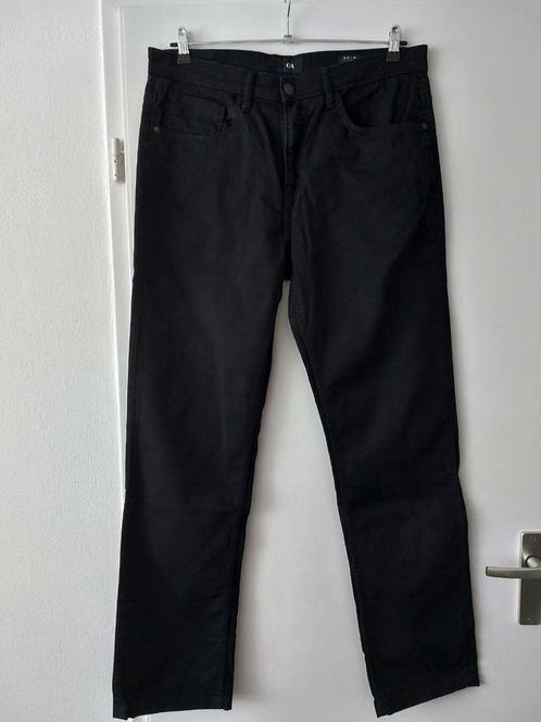 Zgan! C&A Regular Fit Broek Zwart. Maat 36-34, Kleding | Heren, Broeken en Pantalons, Zo goed als nieuw, Maat 56/58 (XL), Zwart