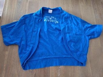 Ibiza girls blauwe meisjes bolero, maat 134-140 beschikbaar voor biedingen