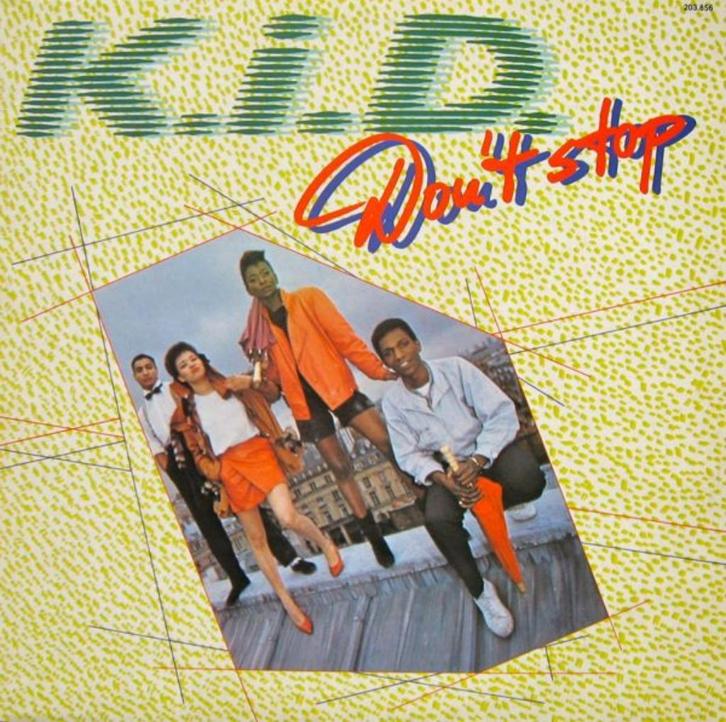 LP Vinyl K.I.D. Don"t stop, Cd's en Dvd's, Vinyl | Pop, Zo goed als nieuw, 1980 tot 2000, 12 inch, Ophalen of Verzenden