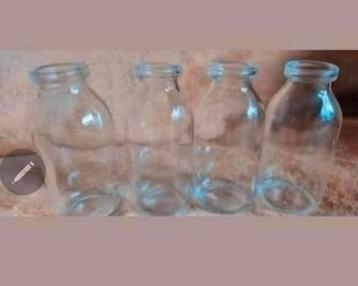 NIEUWE 4x Glazen Decoratie Vaasjes voor 5 EURO =VASTE PRIJS beschikbaar voor biedingen