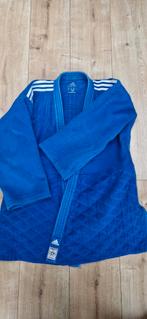 Adidas blauw judopak 165, Sport en Fitness, Maat S, Ophalen of Verzenden, Gebruikt, Judo