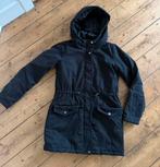 Zwarte C&A winterjas maat XS dames meisje met capuchon, Ophalen of Verzenden, Zo goed als nieuw, Maat 34 (XS) of kleiner, Zwart