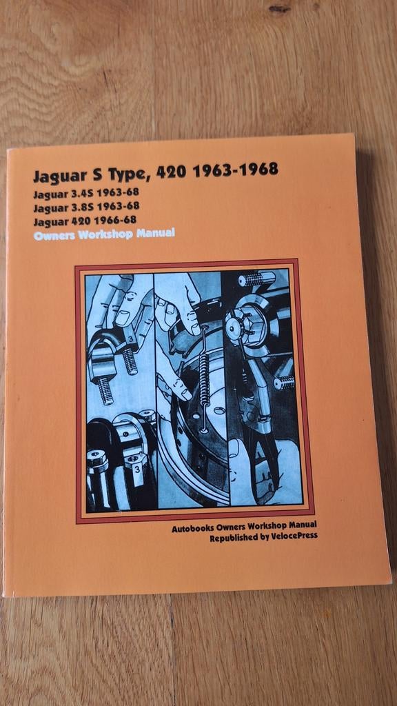 Jaguar S Type 420 Werkplaatshandboek 1963-1968, Auto diversen, Handleidingen en Instructieboekjes, Ophalen of Verzenden
