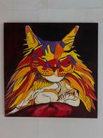 Katten schilderij, Ophalen of Verzenden