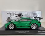 Porsche 911 (992) GT3 RS 2023 groen 1:18 (nieuw), Verzenden, Nieuw, Auto, MiniChamps