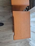 2 Houten Nachtkastjes, Ophalen, Gebruikt, Minder dan 45 cm, Minder dan 55 cm