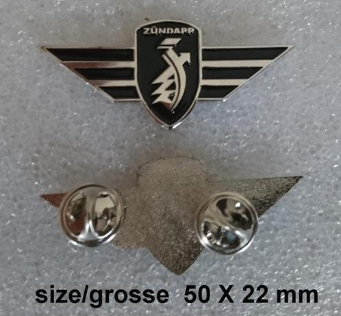 ZUNDAPP pin speld logo KS 50 80 100 125 517 CS GT 527, Fietsen en Brommers, Brommers | Tuning en Styling, Nieuw, Verzenden