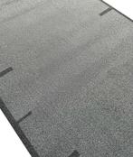 Sprinttrack 6,45 x 2 meter - grijs/zwart, Ophalen of Verzenden, Nieuw, Fitnessmat