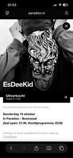 Esdeekid Paradiso, Tickets en Kaartjes, Twee personen