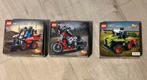 Nieuw Lego Technic Sets - Skid Steer, Motor, Claas Xerion, Ophalen of Verzenden, Nieuw, Complete set, Lego