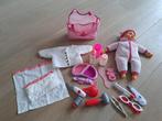 Babypop met luiertas en nog meer, Kinderen en Baby's, Speelgoed | Poppen, Gebruikt, Ophalen of Verzenden, Babypop