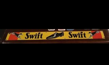 GEZOCHT emaille Swift bord beschikbaar voor biedingen