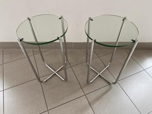 Gispen GT411 bijzettafel design vintage, Huis en Inrichting, Tafels | Bijzettafels, Zo goed als nieuw, Rond, 45 tot 60 cm, Minder dan 55 cm