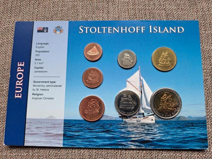 Muntset Stoltenhoff pond UNC, Postzegels en Munten, Munten | Afrika, Setje, Overige landen, Ophalen of Verzenden