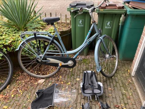 Moederfiets Batavus stabilo, Fietsen en Brommers, Fietsen | Dames | Damesfietsen, Gebruikt, Batavus, Versnellingen, 56 cm of meer