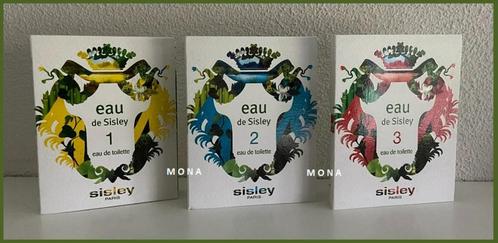 Eau deSisley set 3 parfum samples proefjes testers monsters, Sieraden, Tassen en Uiterlijk, Uiterlijk | Parfum, Nieuw, Verzenden