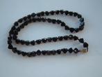 Bijzonder antiek rouw ketting snoer echte git gitten, Ophalen of Verzenden, Overige materialen, Ketting