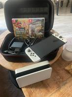 Nintendo switch oled, Ophalen of Verzenden, Zo goed als nieuw, Met 1 controller, Switch OLED