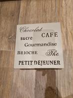 Grijze Theedoos met Vakken, Huis en Inrichting, Ophalen of Verzenden, Gebruikt, Minder dan 50 cm