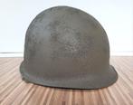 Originele Schlueter front seam M1 helm, Ophalen of Verzenden, Landmacht, Amerika, Helm of Baret
