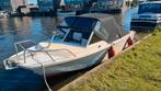 Polyester vis/toerboot met 9.9 pk Yamaha . €3500,00, Gebruikt, Ophalen of Verzenden, Minder dan 10 pk, Tot 6 meter