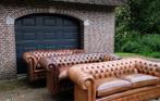 OUTLET Chesterfield fauteuils & banken   origineel Engels, Huis en Inrichting, Ophalen, Minder dan 75 cm, 150 tot 200 cm, Leer