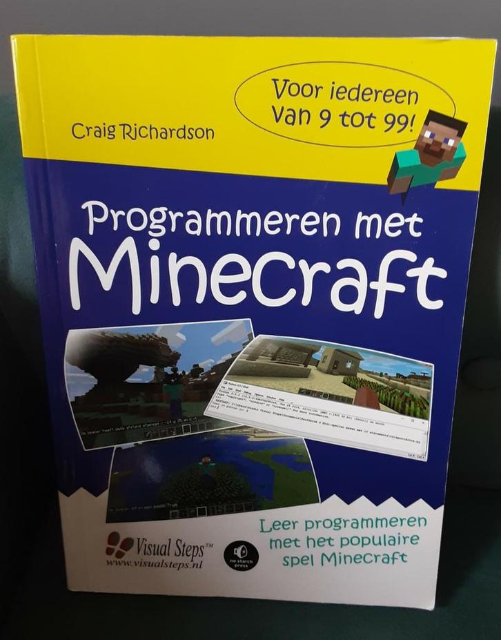 Craig Richardson - Programmeren met Minecraft, Boeken, Informatica en Computer, Zo goed als nieuw, Ophalen of Verzenden