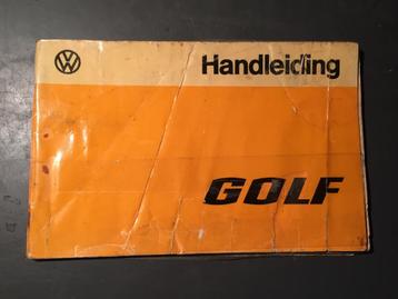 Instructieboekje Volkswagen GOLF 1977 beschikbaar voor biedingen