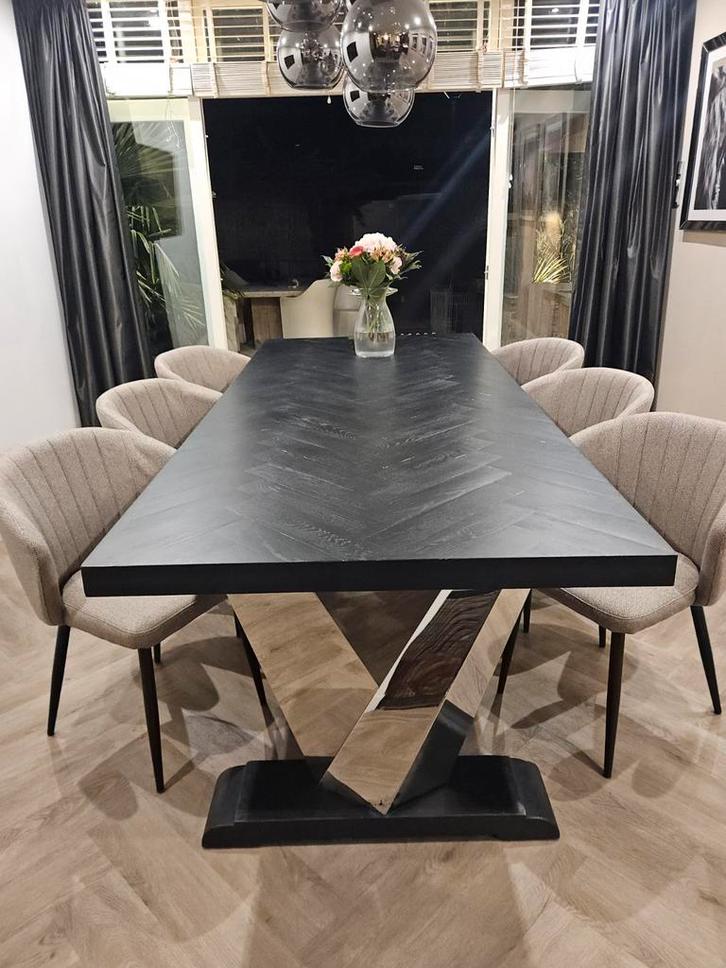 Eetstoelen stoelen nieuw japandi kuster richmond beige nude, Huis en Inrichting, Stoelen, Nieuw, Overige kleuren, Ophalen of Verzenden