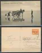 Noordwijk 1922 Schelpenvisscher Ansichtkaart 1082c jdu Voor, Ophalen of Verzenden, 1920 tot 1940, Gelopen, Zuid-Holland