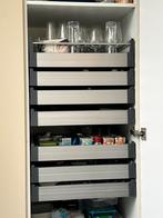 15 Ikea keukenlades en 3 draadmanden voor kast 60x60 cm, Ophalen, Zo goed als nieuw