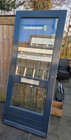 Voordeur met dubbelglas, Doe-het-zelf en Verbouw, Deuren en Horren, Ophalen, Gebruikt, 80 tot 100 cm, Buitendeur